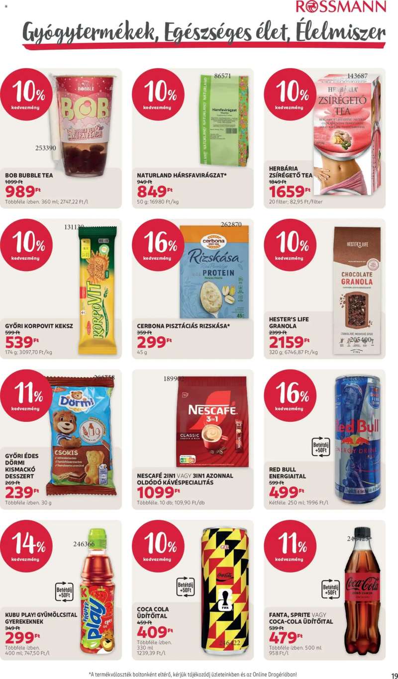Rossmann Rossmann akciós újság 23 oldal