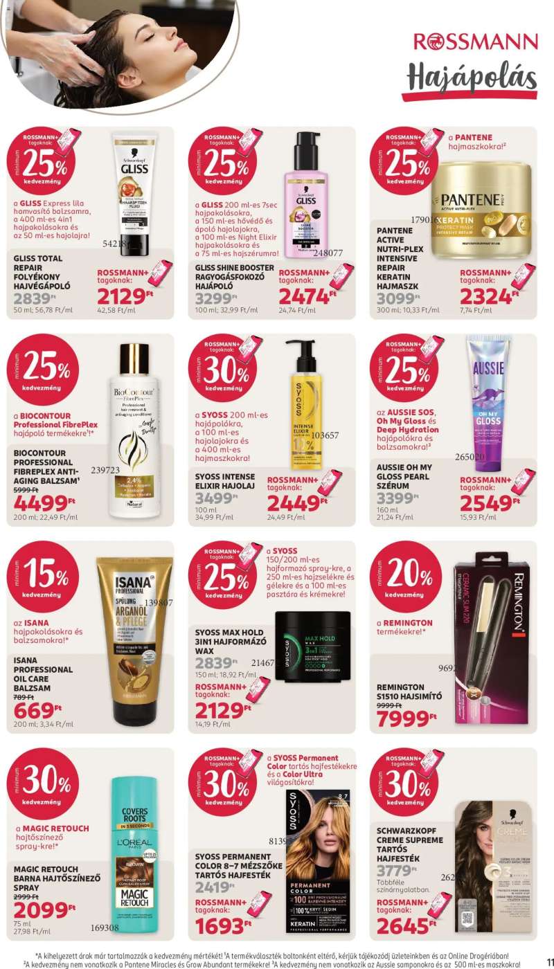Rossmann Rossmann akciós újság 13 oldal