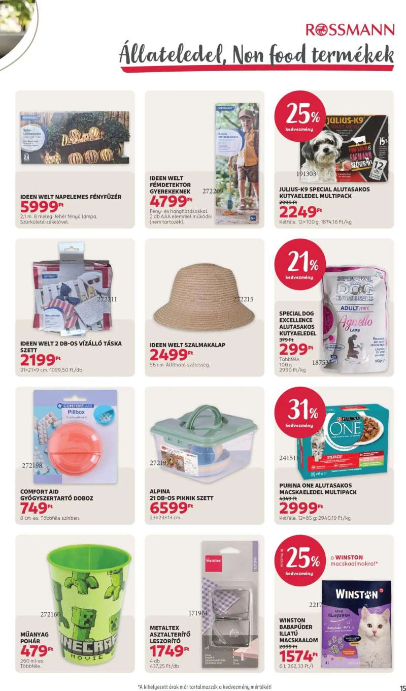 Rossmann Rossmann akciós újság 17 oldal