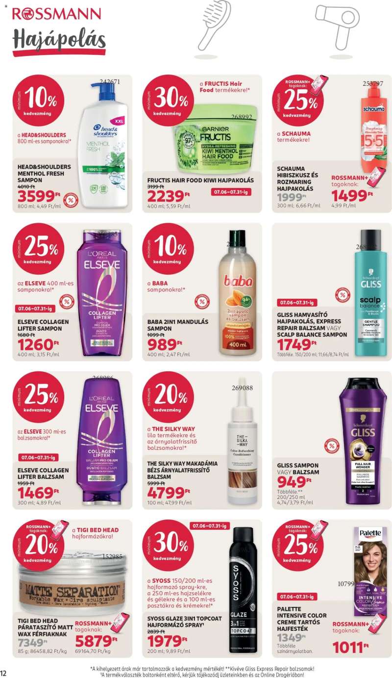 Rossmann Rossmann akciós újság 14 oldal
