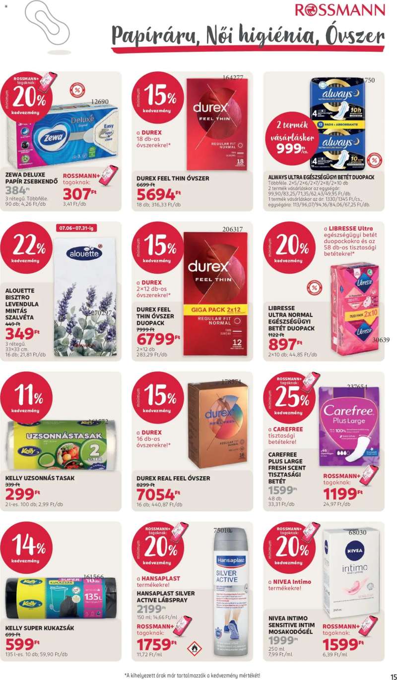 Rossmann Rossmann akciós újság 17 oldal