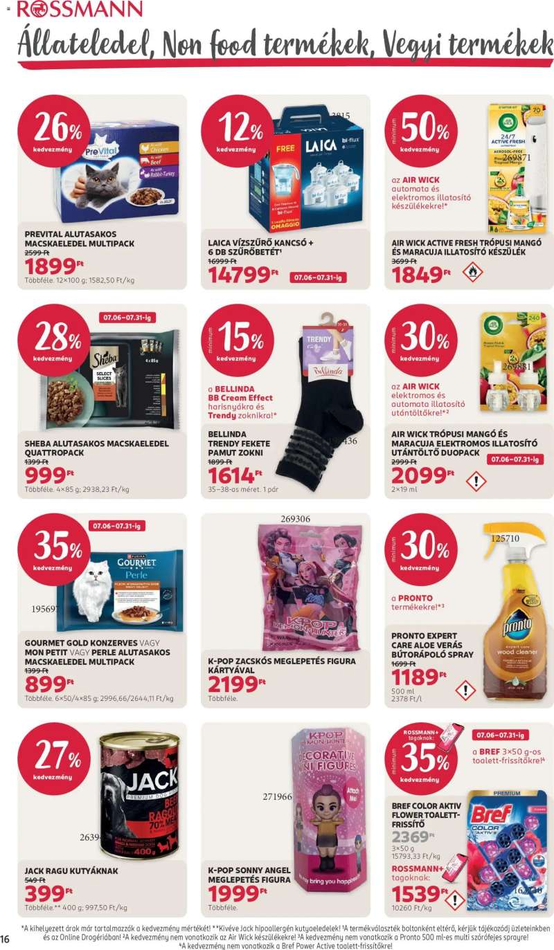 Rossmann Rossmann akciós újság 18 oldal