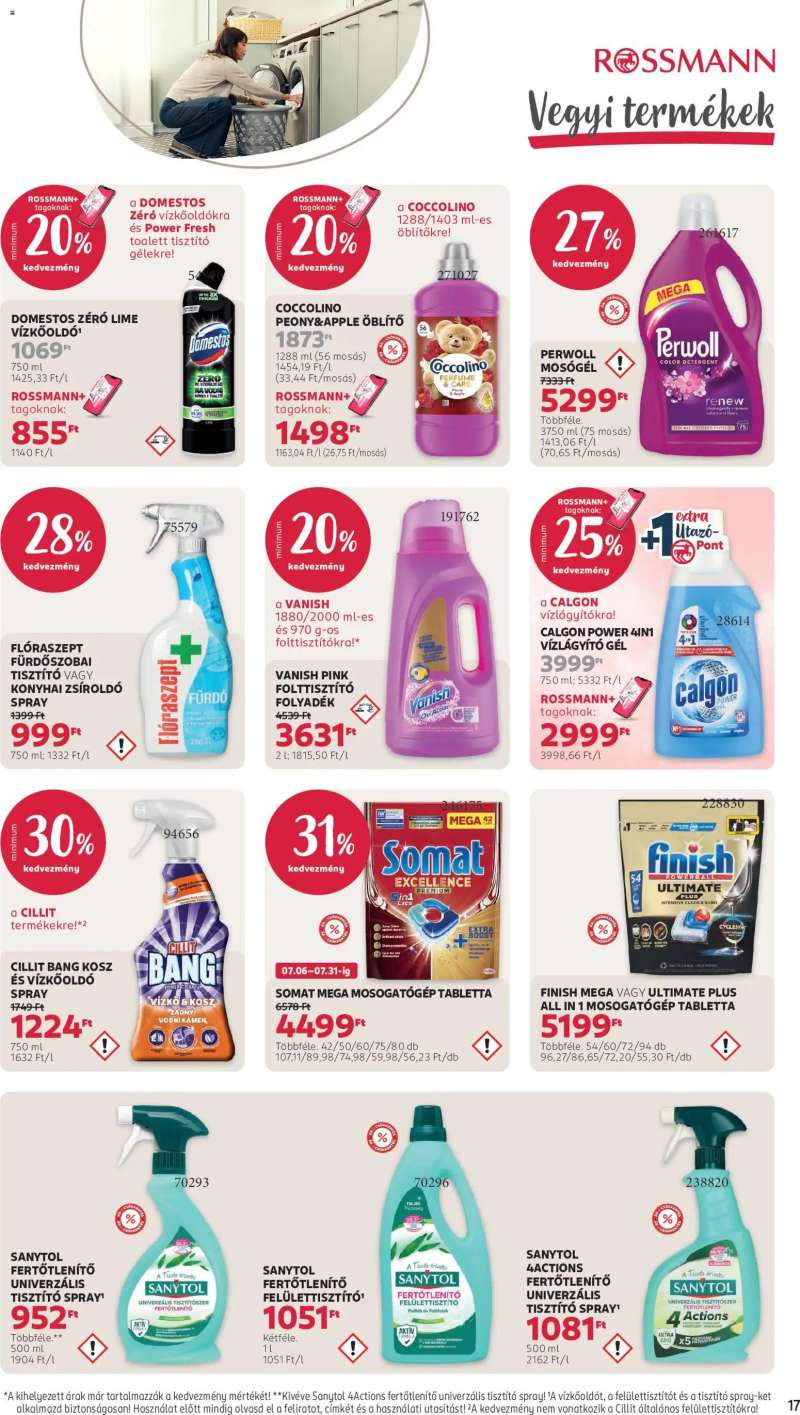 Rossmann Rossmann akciós újság 19 oldal
