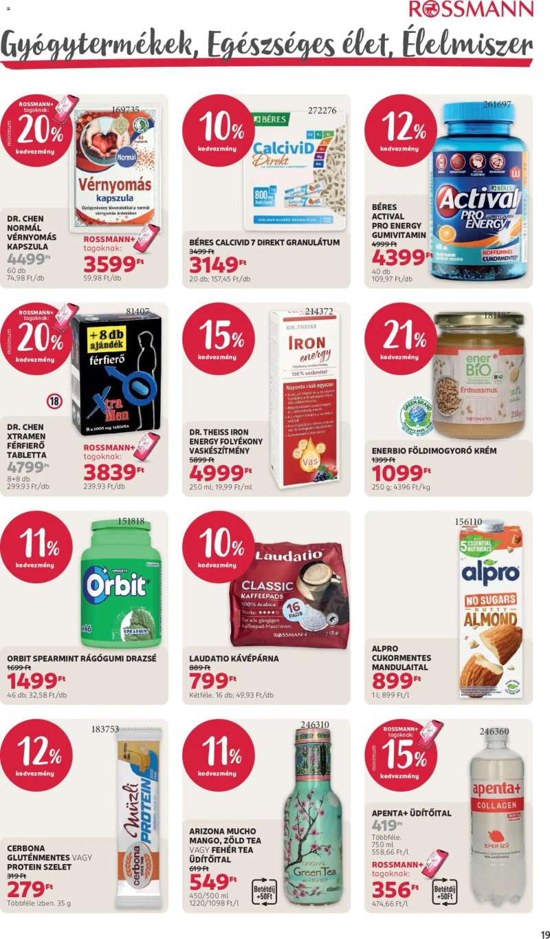 Rossmann Rossmann akciós újság 21 oldal