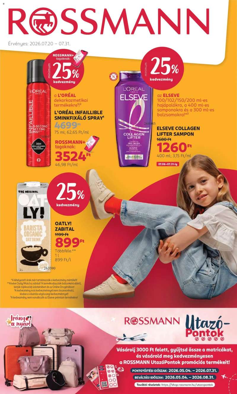 Rossmann Rossmann akciós újság 1 oldal