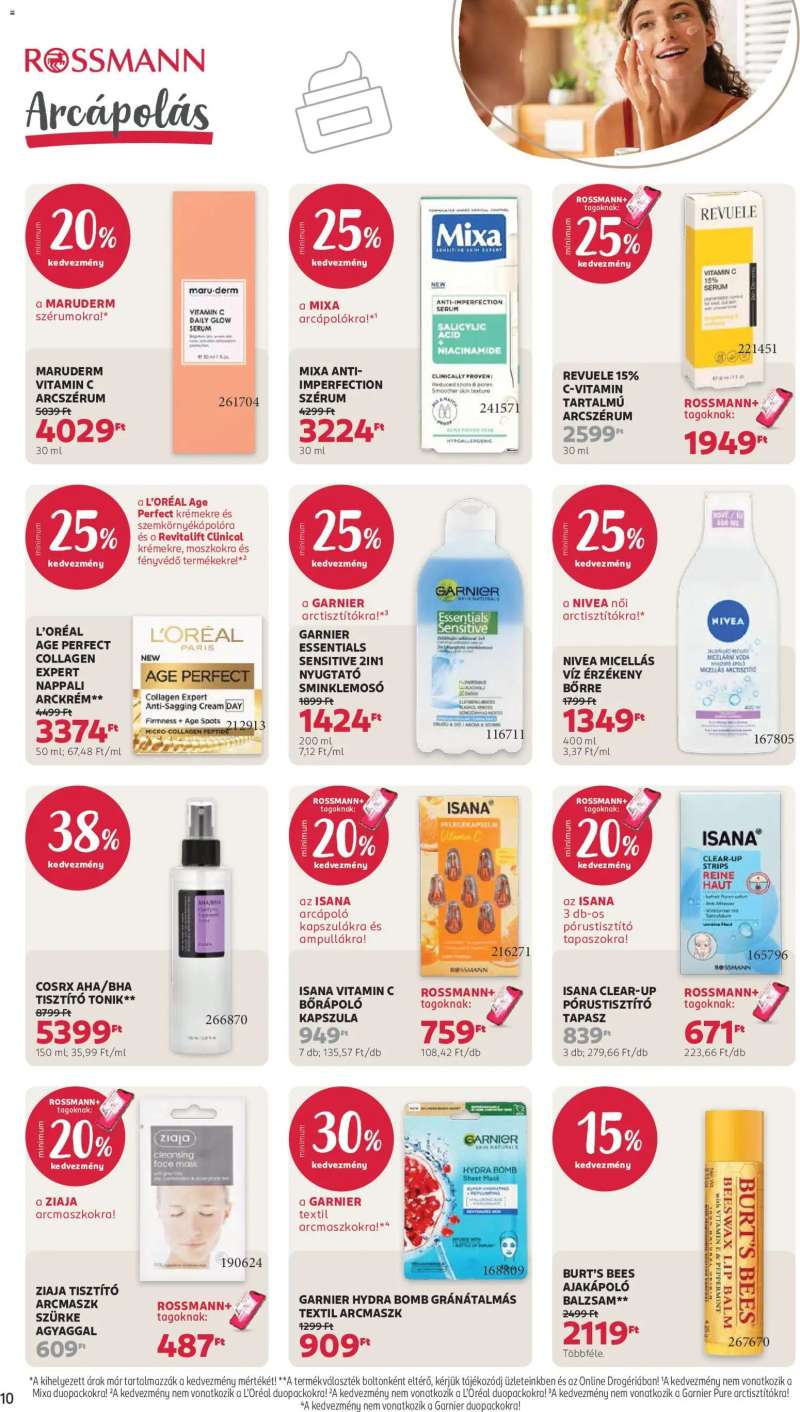 Rossmann Rossmann akciós újság 12 oldal