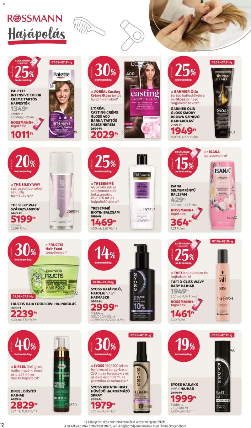 Rossmann Rossmann akciós újság 14 oldal