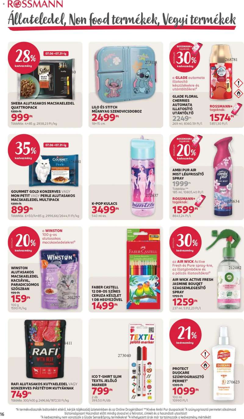 Rossmann Rossmann akciós újság 18 oldal