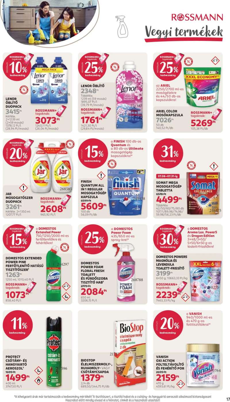 Rossmann Rossmann akciós újság 19 oldal