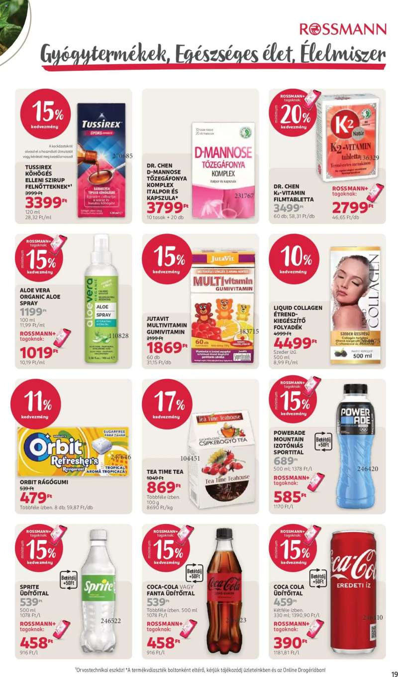 Rossmann Rossmann akciós újság 23 oldal