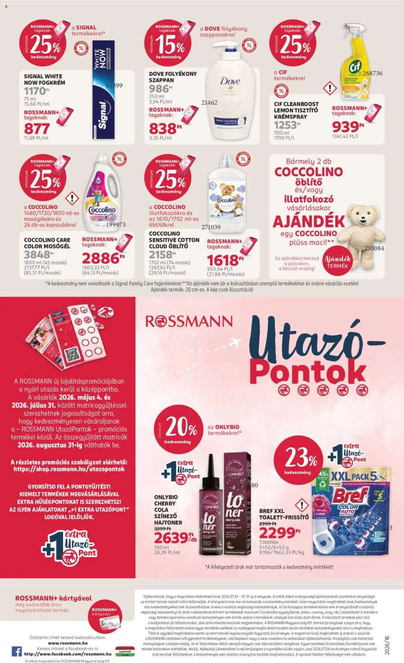 Rossmann Rossmann akciós újság 24 oldal