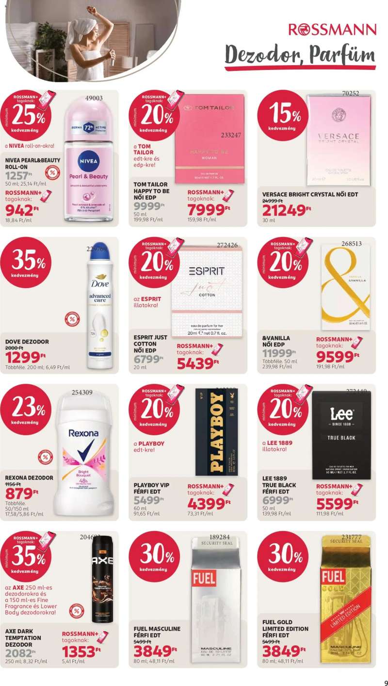 Rossmann Rossmann akciós újság 11 oldal