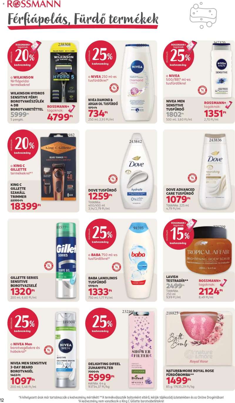 Rossmann Rossmann akciós újság 14 oldal