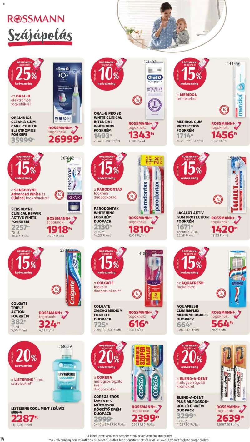 Rossmann Rossmann akciós újság 16 oldal
