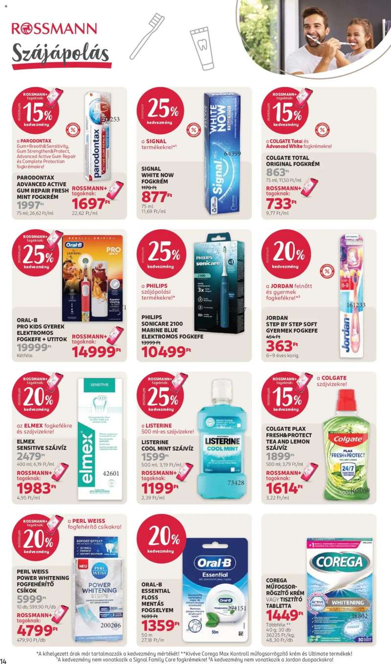 Rossmann Rossmann akciós újság 16 oldal