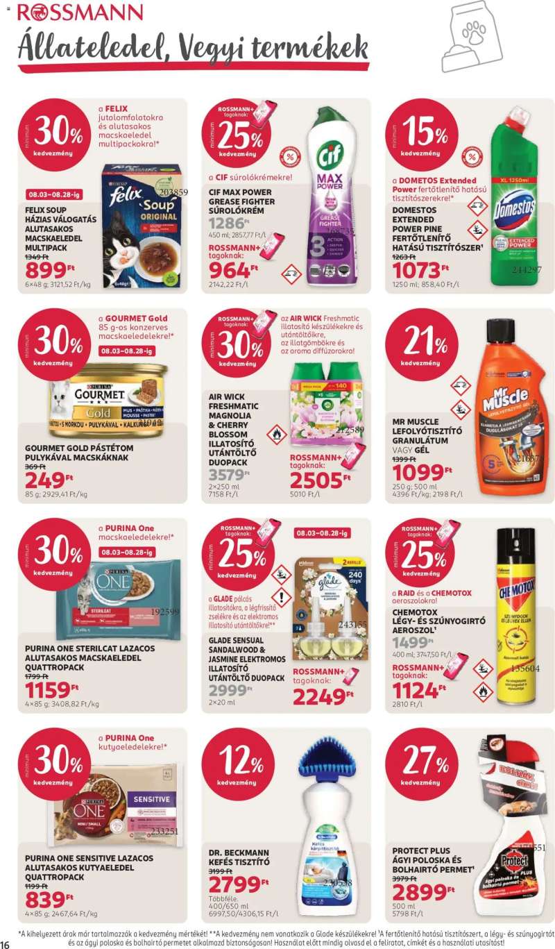 Rossmann Rossmann akciós újság 18 oldal