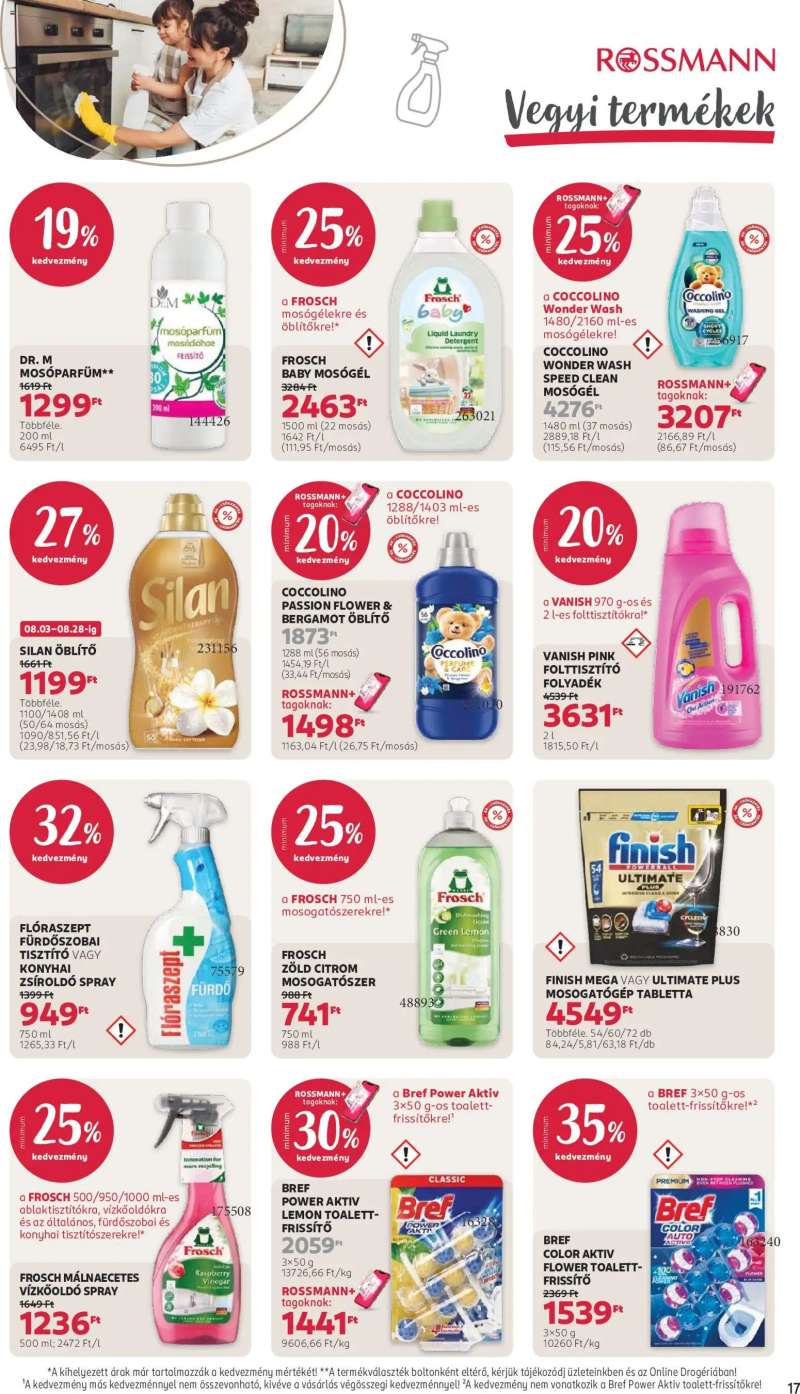 Rossmann Rossmann akciós újság 19 oldal