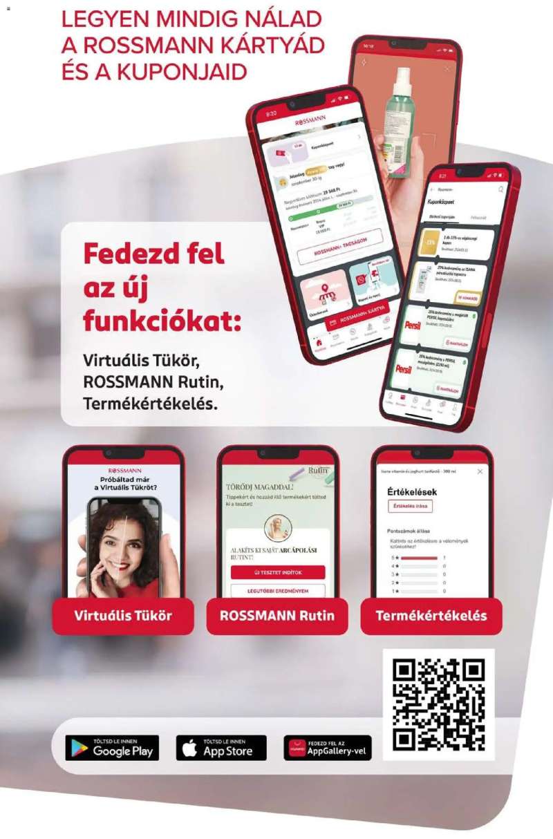 Rossmann Rossmann akciós újság 9 oldal