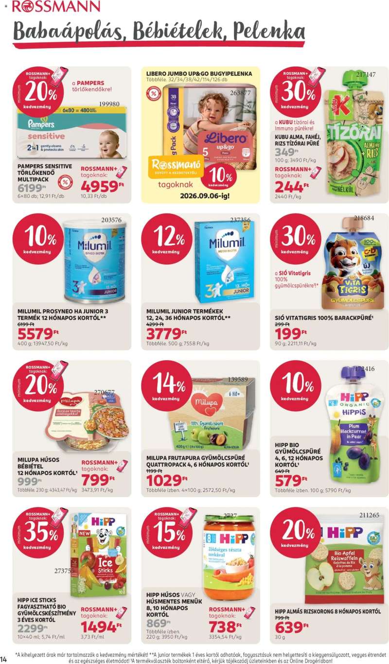 Rossmann Rossmann akciós újság 16 oldal