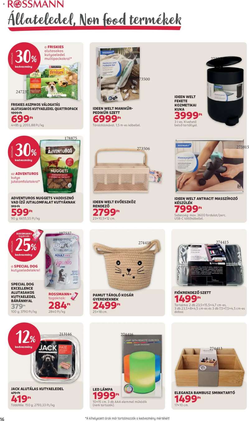 Rossmann Rossmann akciós újság 18 oldal
