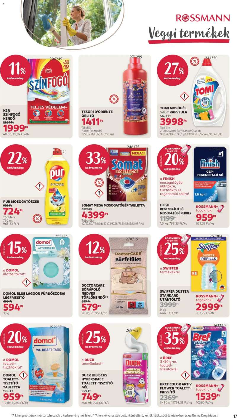 Rossmann Rossmann akciós újság 19 oldal