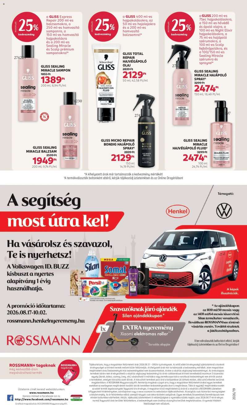 Rossmann Rossmann akciós újság 24 oldal