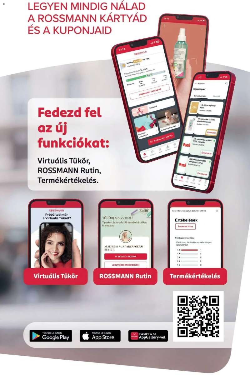 Rossmann Rossmann akciós újság 9 oldal