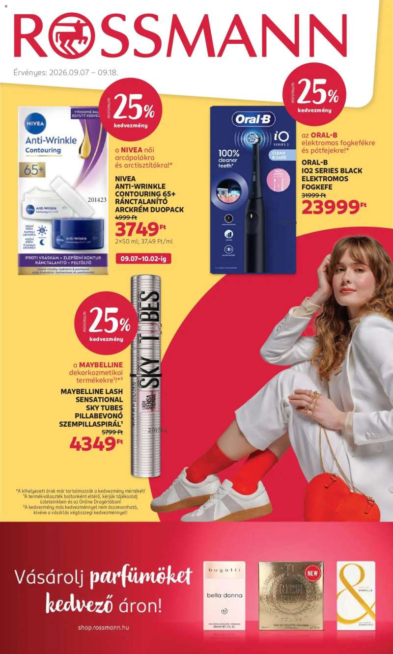 Rossmann Rossmann akciós újság 1 oldal