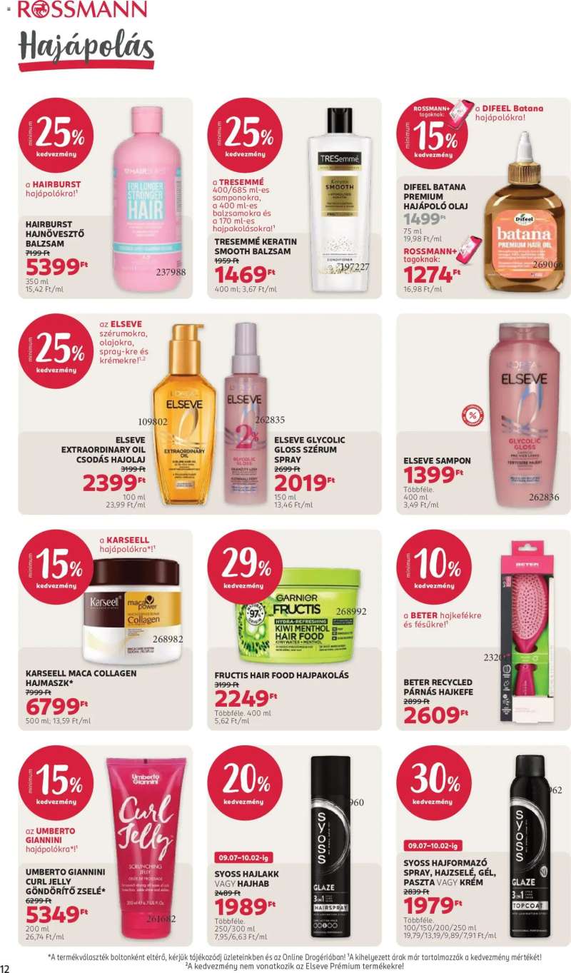Rossmann Rossmann akciós újság 14 oldal