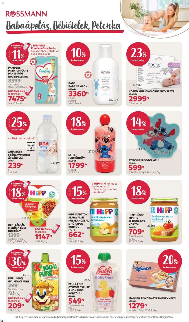 Rossmann Rossmann akciós újság 16 oldal