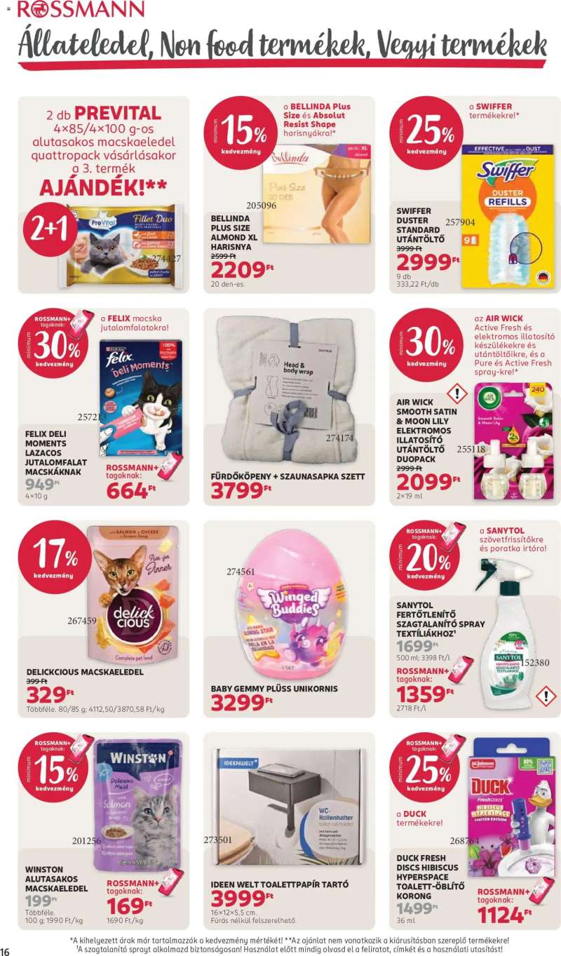Rossmann Rossmann akciós újság 18 oldal