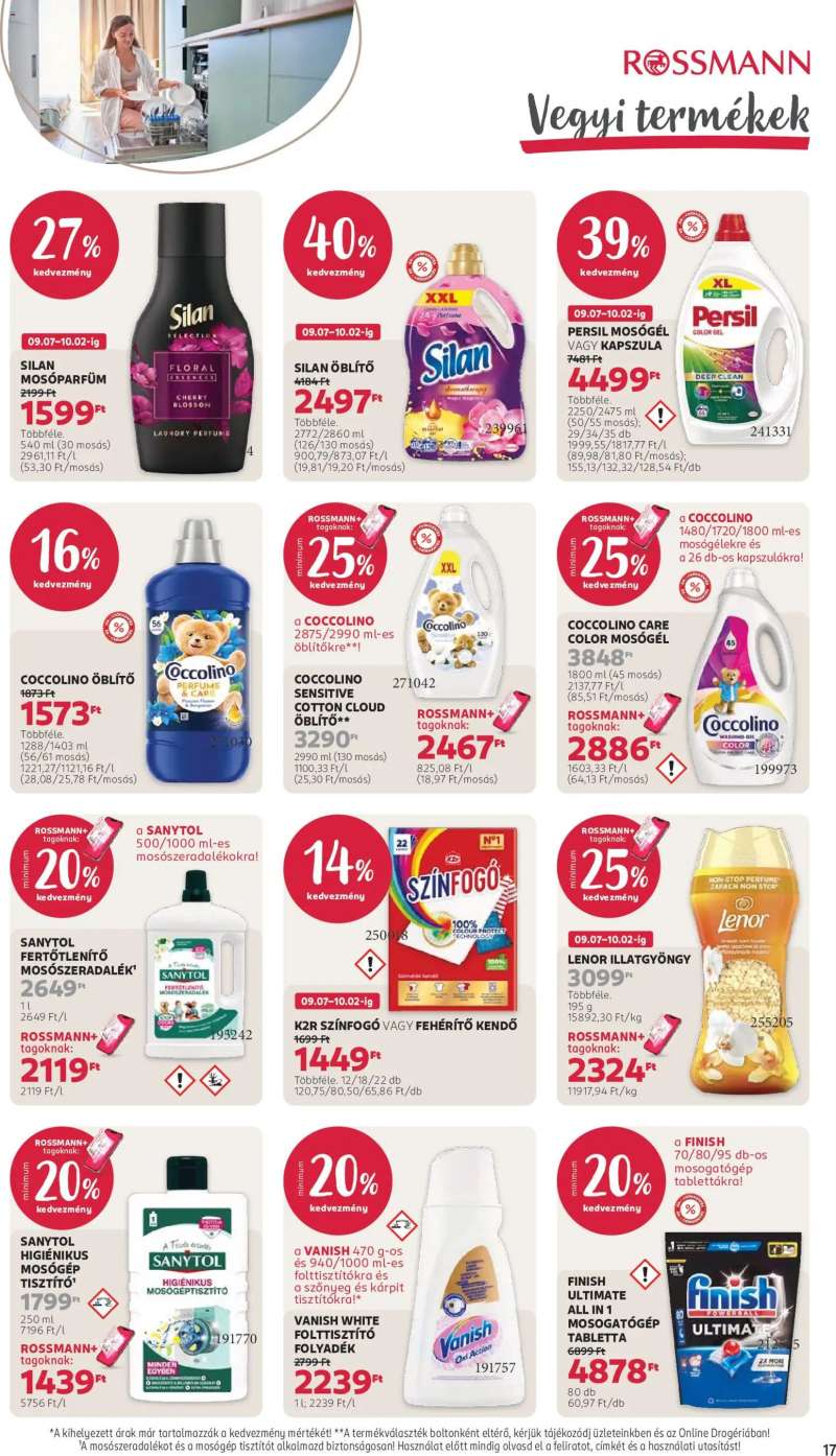 Rossmann Rossmann akciós újság 19 oldal