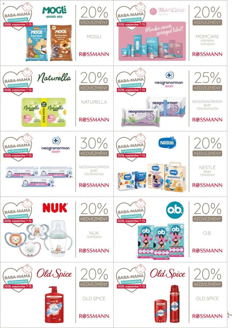Rossmann Rossmann Kupon Napok 26 oldal