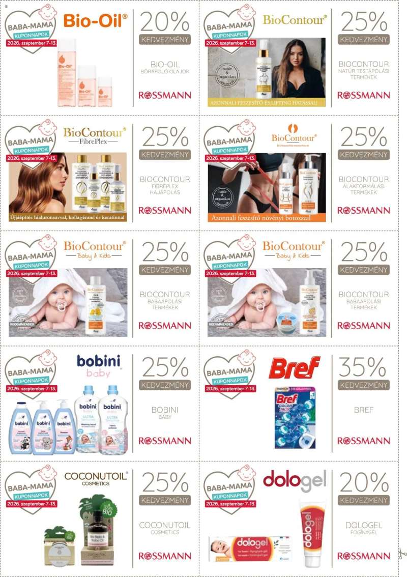 Rossmann Rossmann Kupon Napok 9 oldal