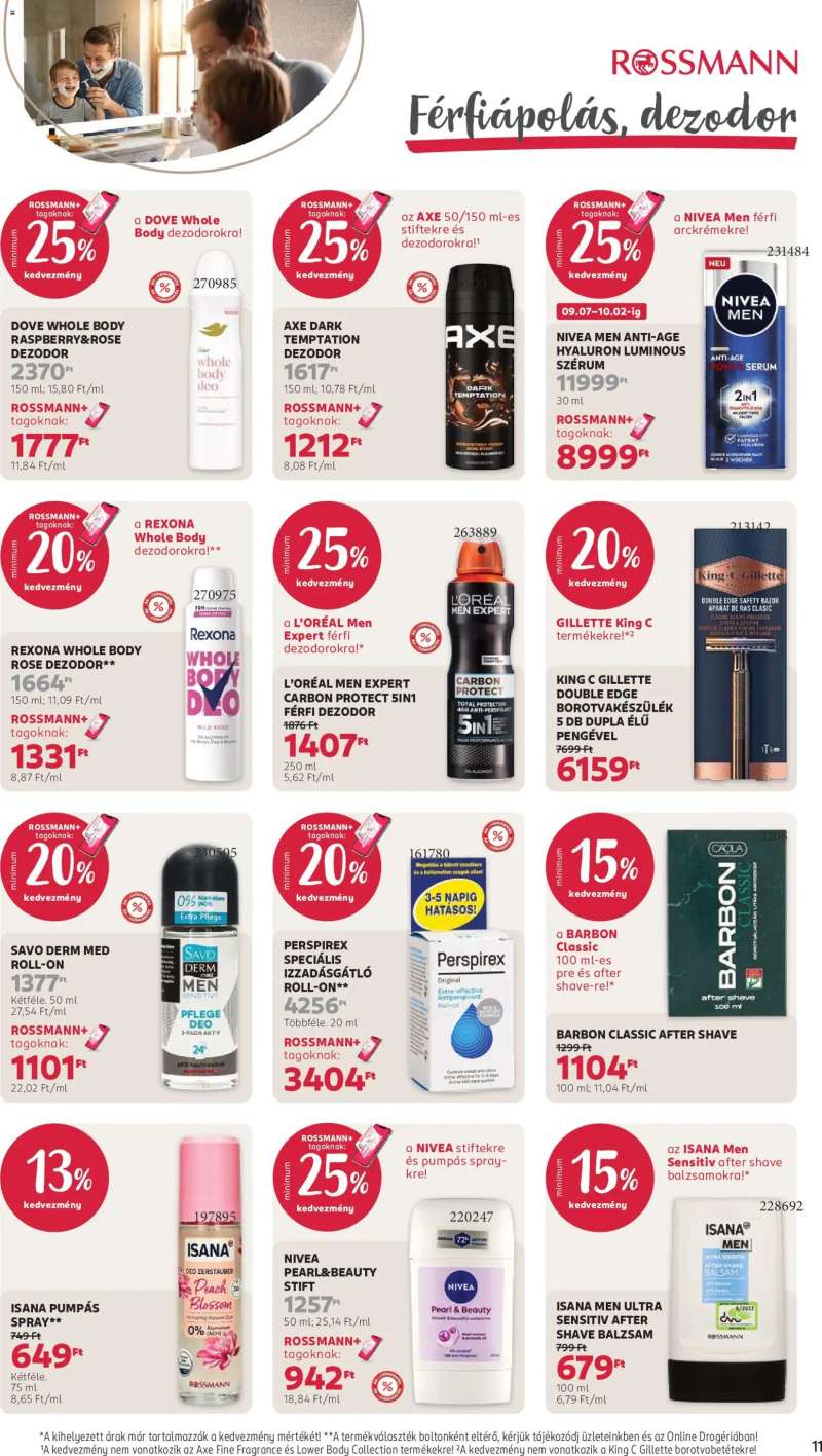 Rossmann Rossmann akciós újság 13 oldal