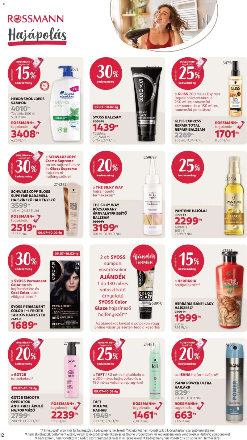 Rossmann Rossmann akciós újság 14 oldal