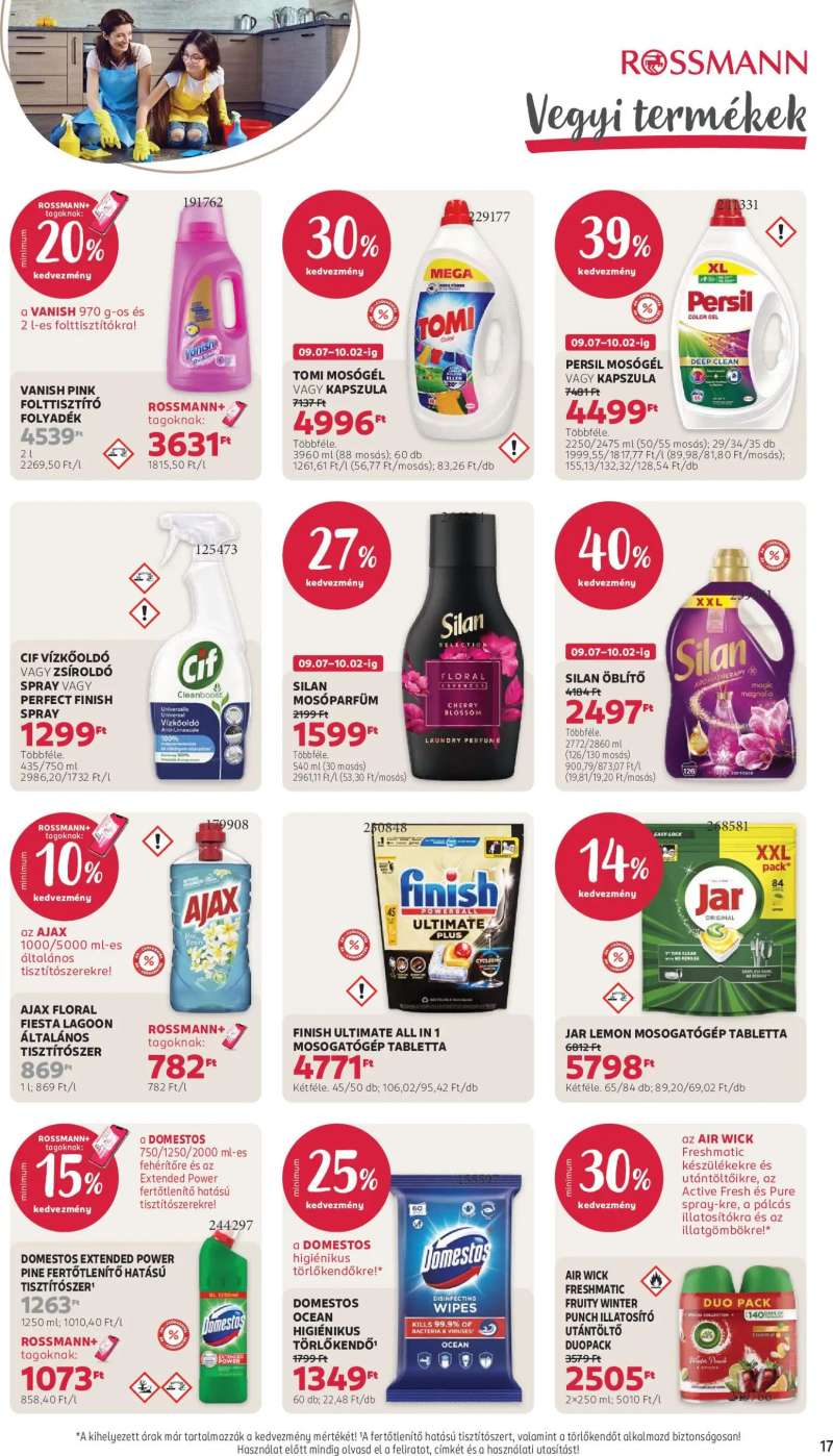 Rossmann Rossmann akciós újság 19 oldal