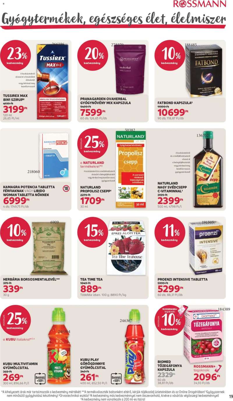 Rossmann Rossmann akciós újság 23 oldal