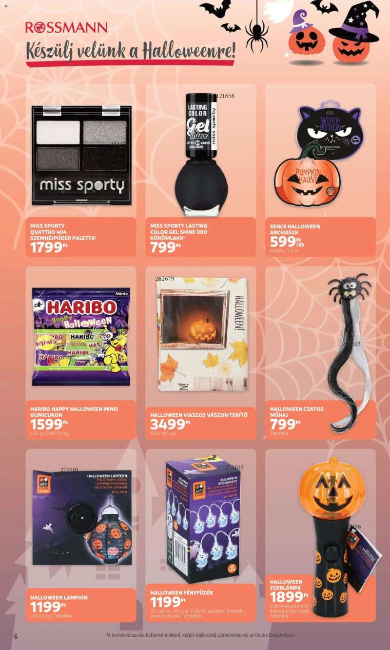 Rossmann Rossmann akciós újság 6 oldal