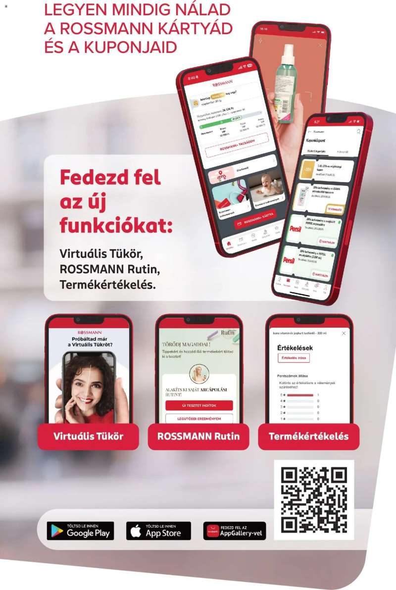 Rossmann Rossmann akciós újság 9 oldal