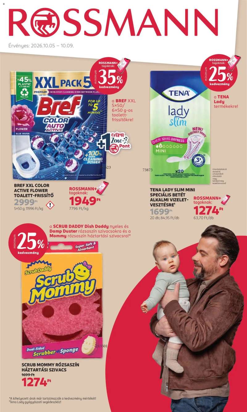 Rossmann Rossmann akciós újság 1 oldal