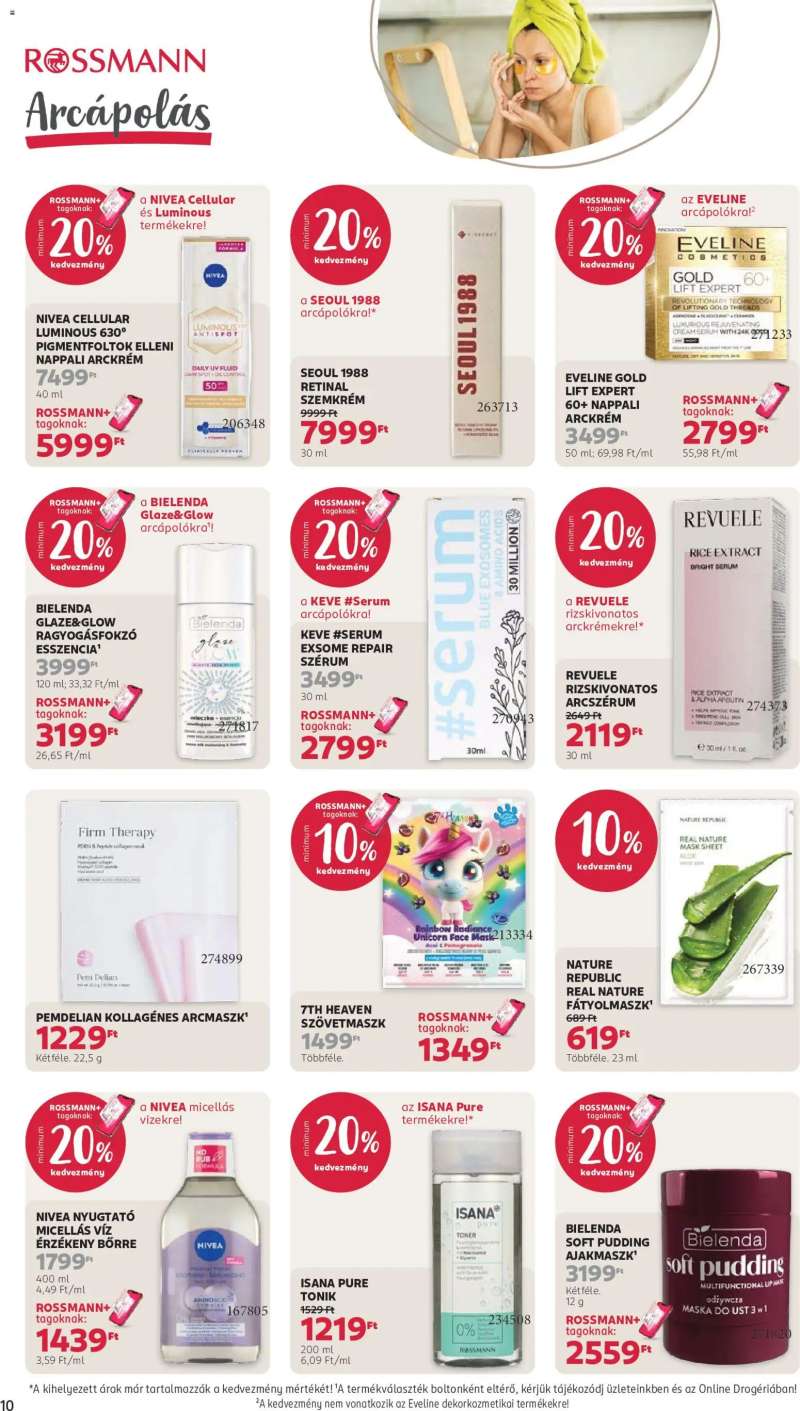 Rossmann Rossmann akciós újság 12 oldal