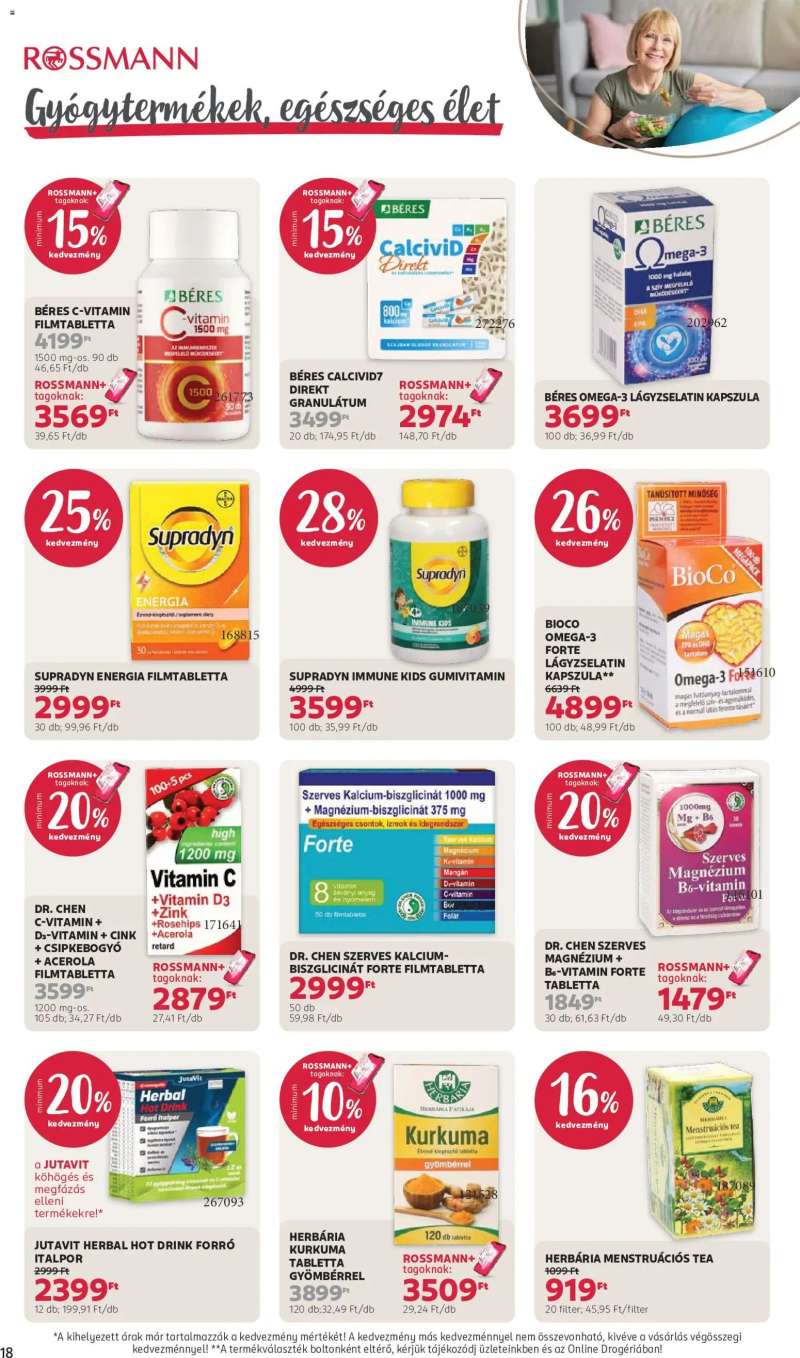 Rossmann Rossmann akciós újság 20 oldal