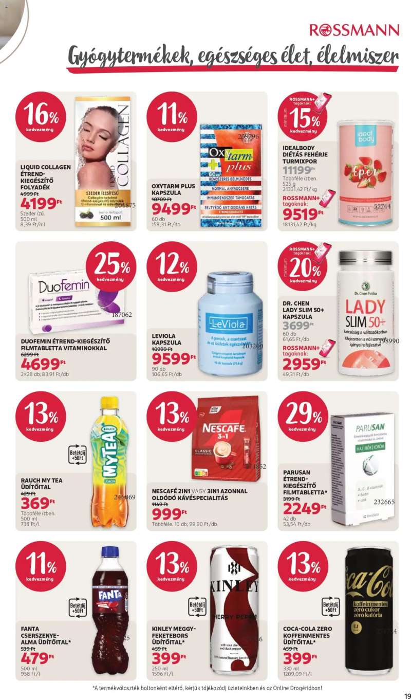 Rossmann Rossmann akciós újság 21 oldal
