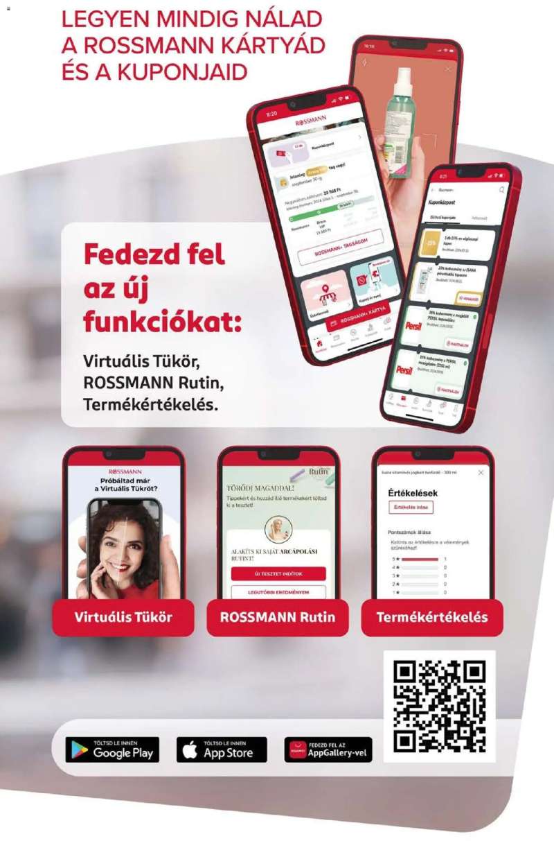 Rossmann Rossmann akciós újság 9 oldal