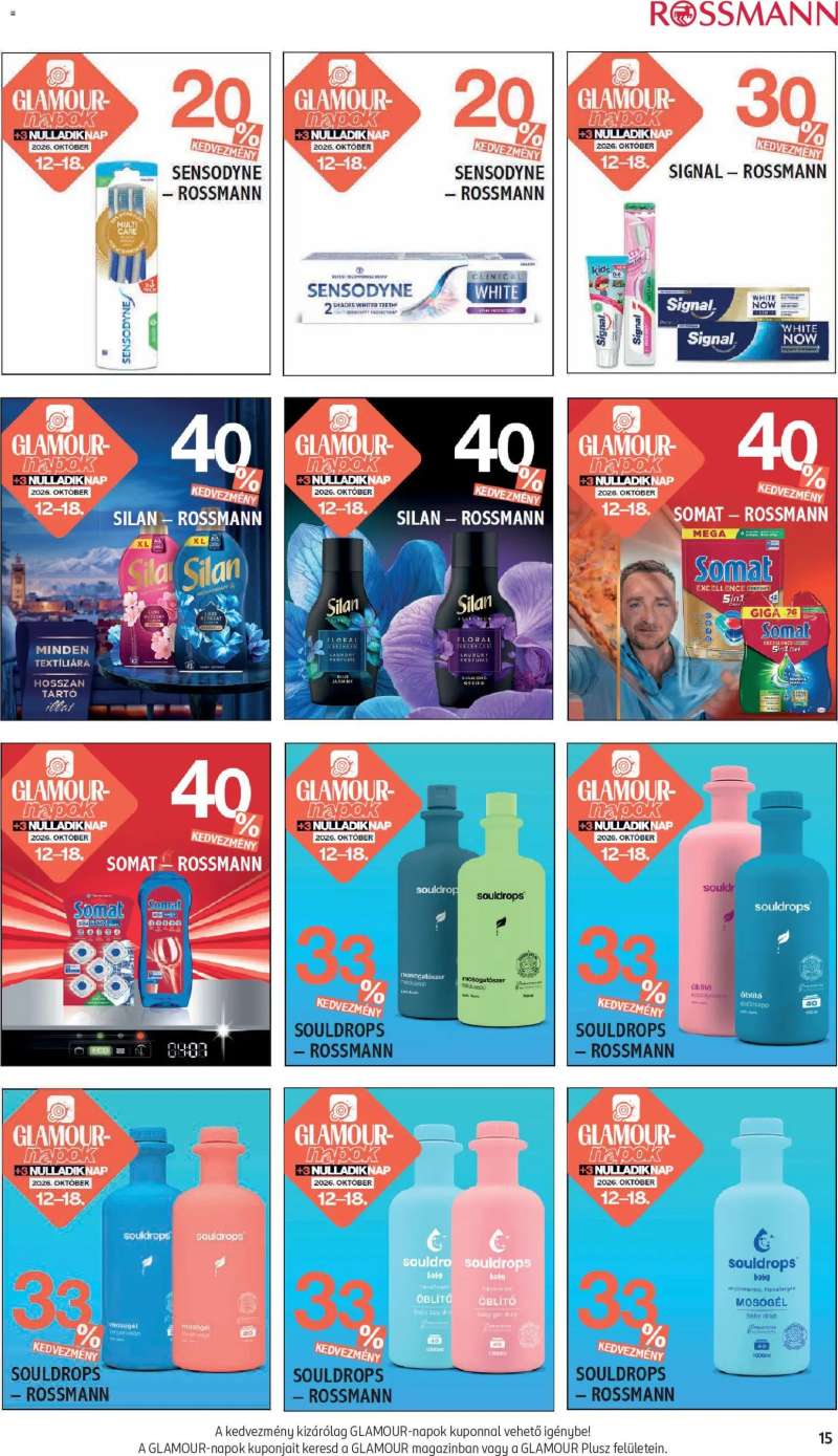 Rossmann Rossmann akciós újság 15 oldal