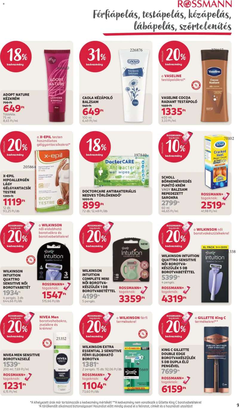 Rossmann Rossmann akciós újság 11 oldal