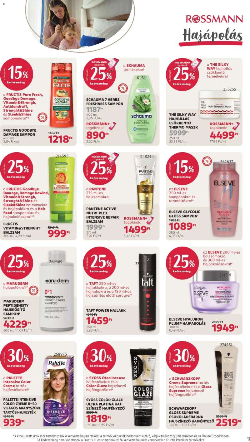 Rossmann Rossmann akciós újság 13 oldal