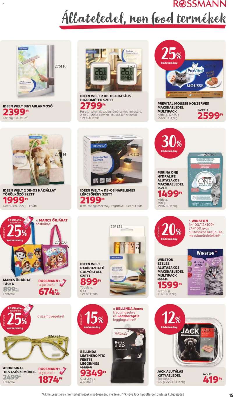Rossmann Rossmann akciós újság 17 oldal
