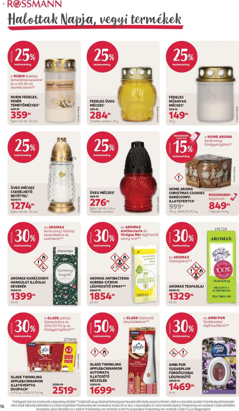 Rossmann Rossmann akciós újság 18 oldal